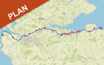 Plan for Little Scottish Cycling Adventure with Ewan