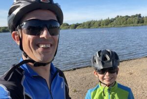 Ewan and Ian Cycle Touring