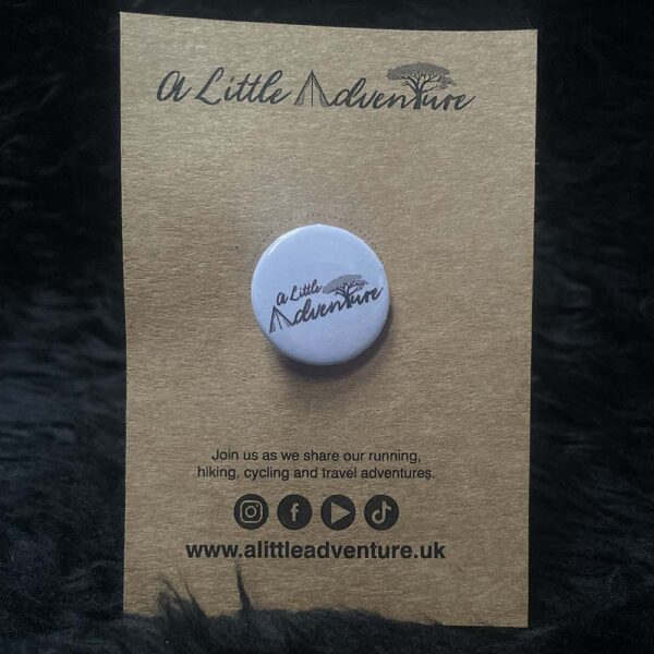 A Little Adventure Button Badge