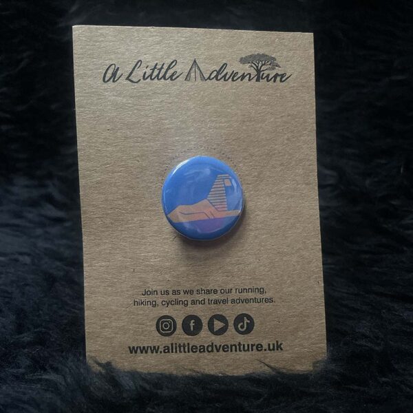 Sphinx Running Club Button Badge