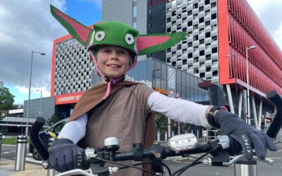 May the Fourth be with you on Kidical Mass Coventry 🚴 🚴‍♀️ 🚴‍♂️